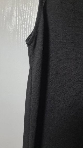 Vestido largo negro talla L