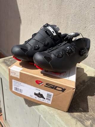 Zapatillas Gravel Sidi Eagle 10 Negras talla 43