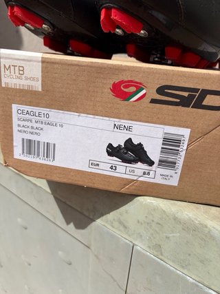 Zapatillas Gravel Sidi Eagle 10 Negras talla 43