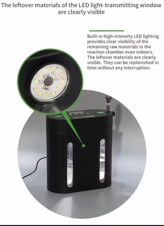 Generador CO2 WYIN AQUA 1L + Electroválvula 220V