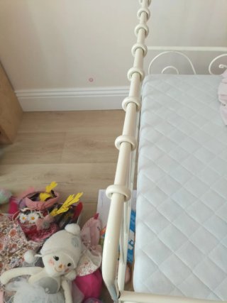 Cama infantil blanca Ikea modulable