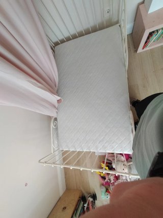 Cama infantil blanca Ikea modulable