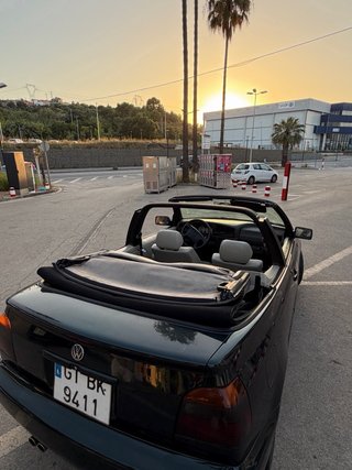 Volkswagen Golf Cabrio 1997 verde