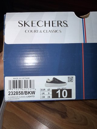 Zapatillas Skechers Court & Classic Negras