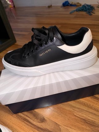 Zapatillas Skechers Court & Classic Negras