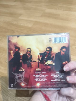 Lote 4 CDs: La Guardia, Metallica, Sergio Dalma