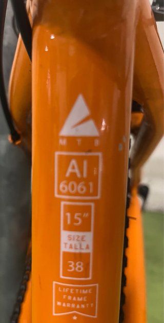 Bicicleta Conor MTB 5200 Naranja