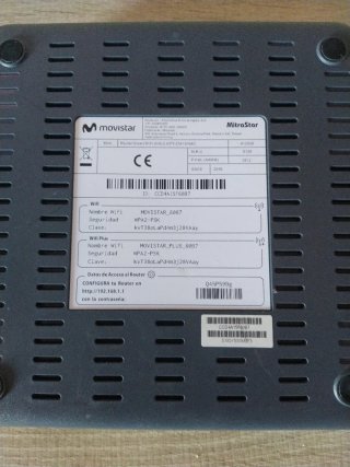 Módem Fibra Movistar
