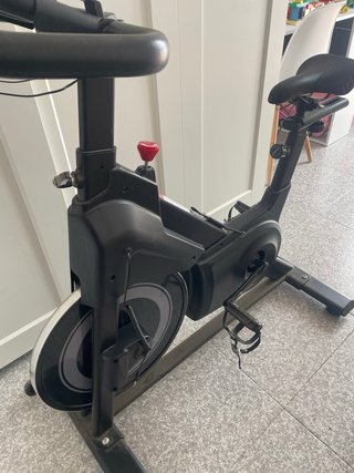Bicicleta Estática Spinning Negra