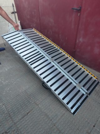 Rampa Plegable Aluminio Silla Ruedas