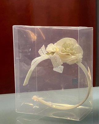 Diadema Marfil Flores Niña Boda Comunión