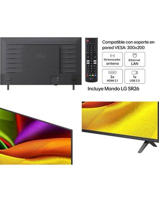 TV LG Nano 4K UHD AI 50 NU85B