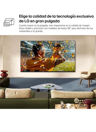 TV LG Nano 4K UHD AI 50 NU85B