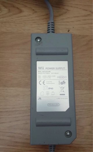 Adaptador Corriente Nintendo Wii RVL-002