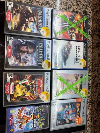 Lote 8 Juegos PlayStation 2