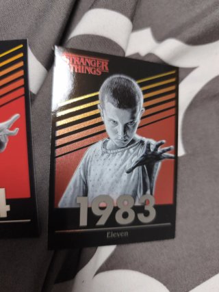 Lote Cartas Stranger Things Personajes