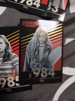 Lote Cartas Stranger Things Personajes