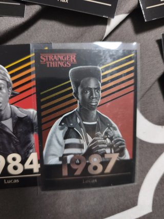 Lote Cartas Stranger Things Personajes