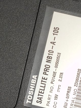 Portatil Toshiba satélite Pro Intel inside 500gb