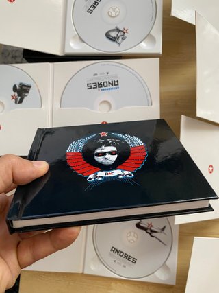 Caja CDs Andrés Calamaro - Obras Incompletas