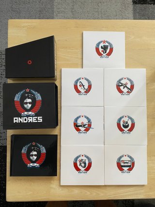 Caja CDs Andrés Calamaro - Obras Incompletas