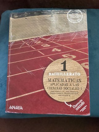 Matemáticas aplicadas a las Ciencias Sociales I...