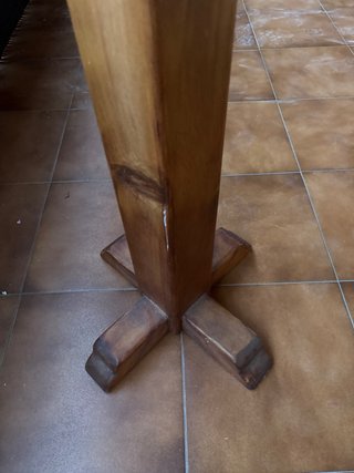 Perchero de madera maciza