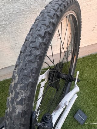 Bicicleta Montaña Negra Doble Suspensión