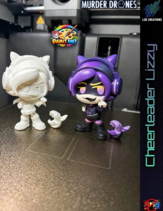 Figura Resina Murder Drones Uzi