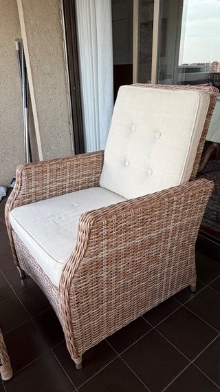 Sillón reclinable ECI con reposapiés