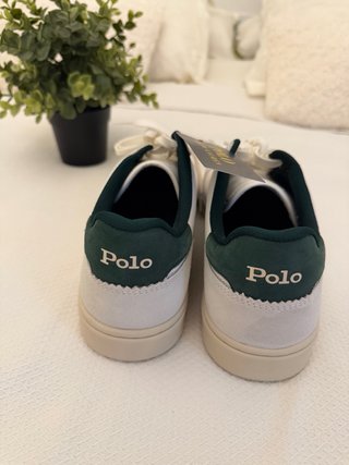 Zapatillas Polo Ralph Lauren Blancas y Verdes