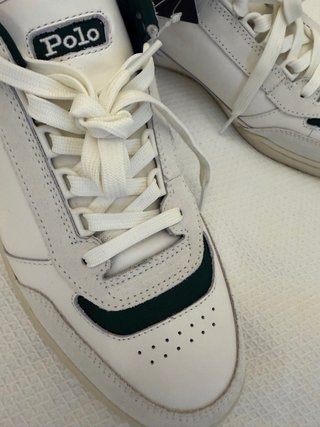 Zapatillas Polo Ralph Lauren Blancas y Verdes