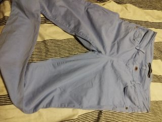 Pantalón Massimo Dutti Talla 36 Azul