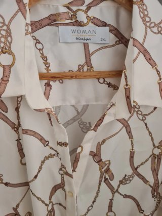 Camisa El Corte Inglés Estampada 2XL