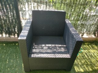 Conjunto Muebles Jardín Ratán
