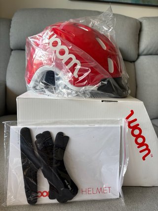 Casco Infantil Woom Rojo Talla XS