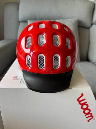 Casco Infantil Woom Rojo Talla XS
