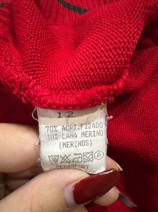 Uniforme escolar EPLA Suéter Rojo