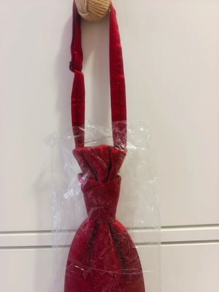 CORBATA ROJA FIESTA BODA