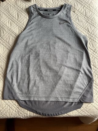 Camiseta Nike Running Gris Talla S