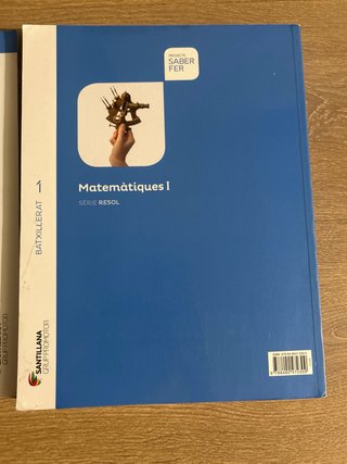 Matemàtiques I, 1 Batxillerat