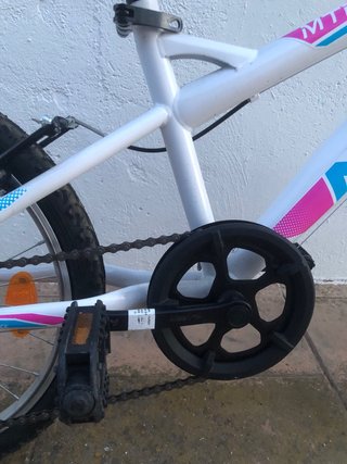 Bicicleta MTB 21 Blanca y Rosa