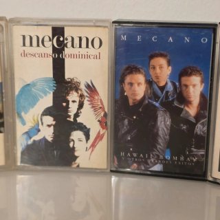 Lote 6  Cassettes Mecano