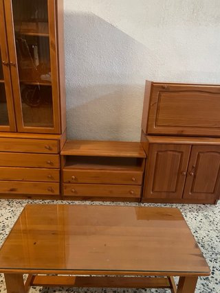 Muebles de salón madera