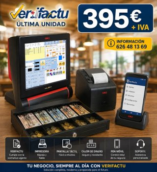 TPV Verifactu Última Unidad
