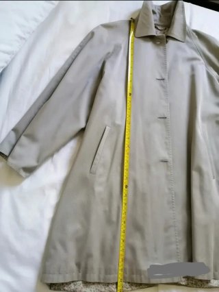 Spolverino primaverile beige/grigio tg. 42