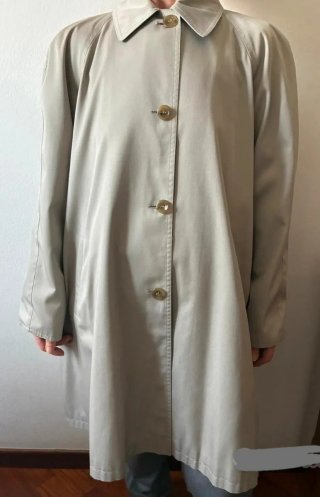 Spolverino primaverile beige/grigio tg. 42