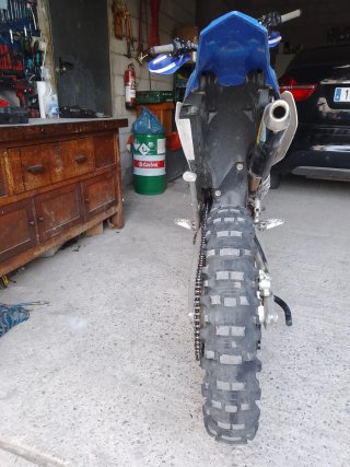 Husaberg TE 250 2T 2013  o cambio por 125 enduro