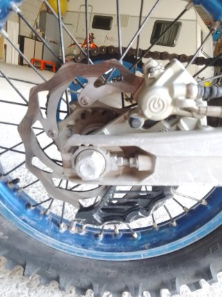 Husaberg TE 250 2T 2013  o cambio por 125 enduro