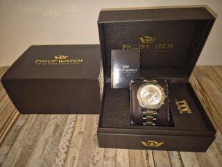 Philip Watch Caribe Orologio Oro Argento